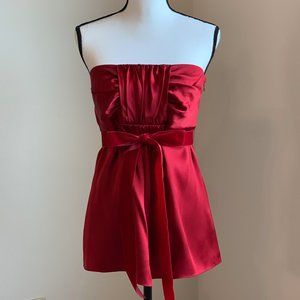 Banana Republic Strapless Silk Top